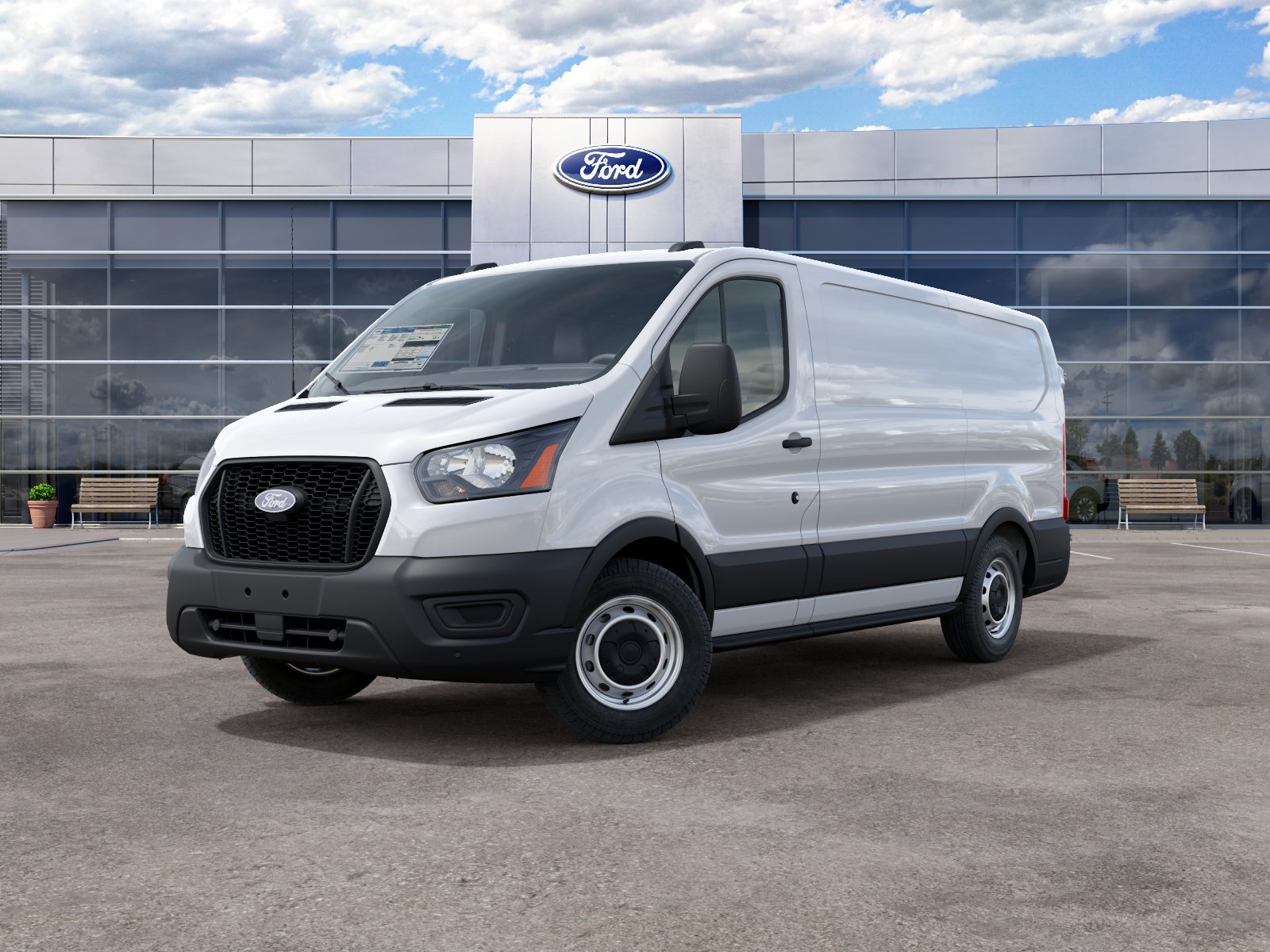 New 2027 Oxford White Ford Cargo Van image 26