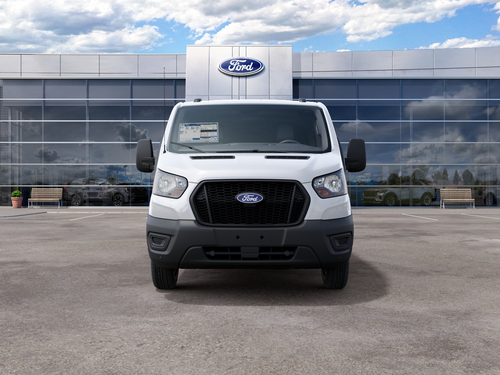 New 2027 Oxford White Ford Cargo Van image 27