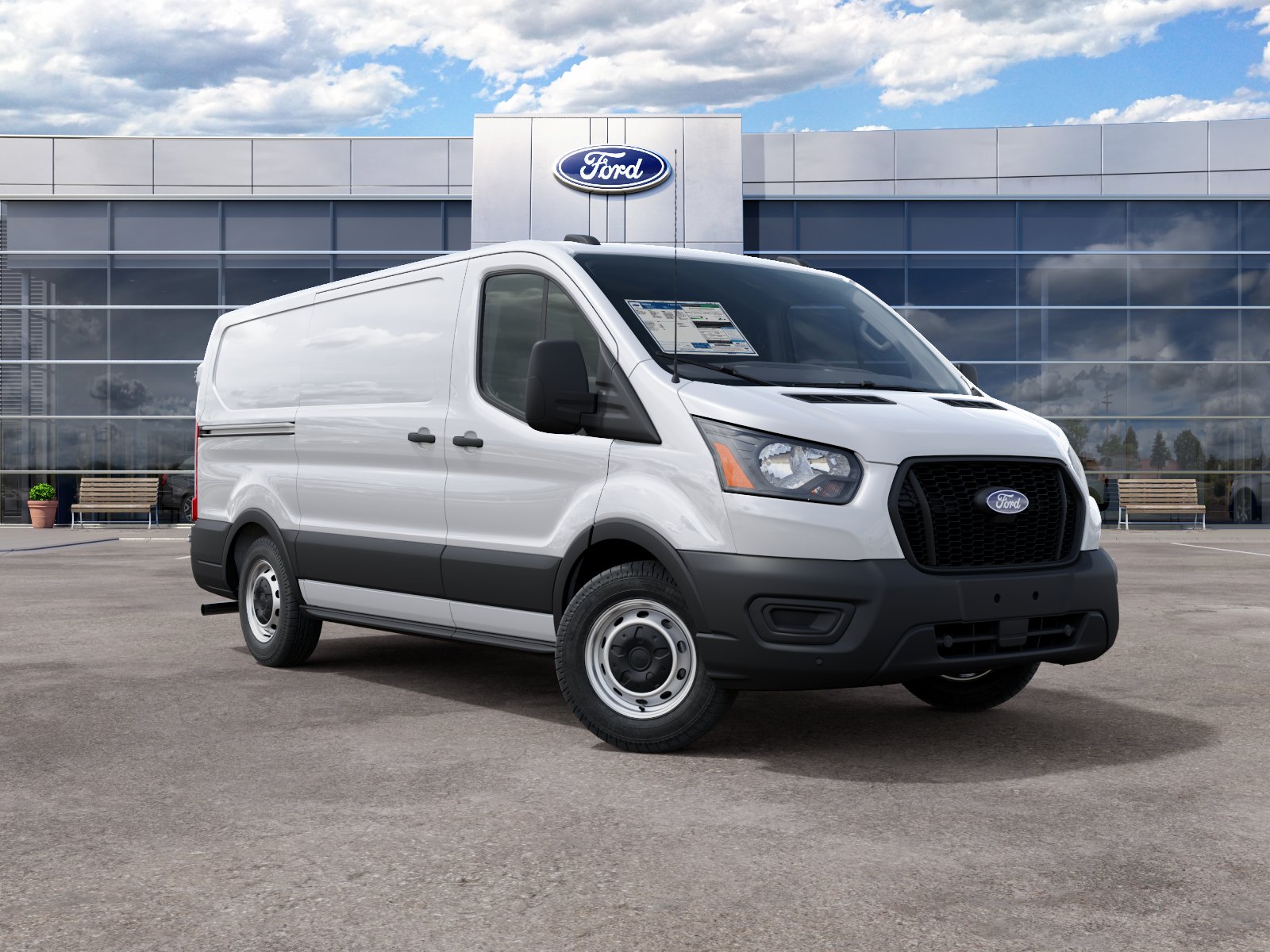 New 2027 Oxford White Ford Cargo Van image 28