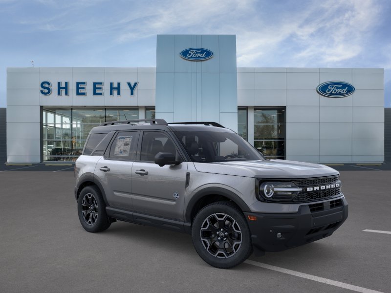 New 2025 Carbonized Gray Metallic Ford Outer Banks® image 7
