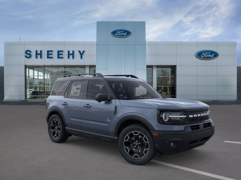 New 2025 Azure Gray Metallic Tri-Coat Ford Outer Banks® image 7