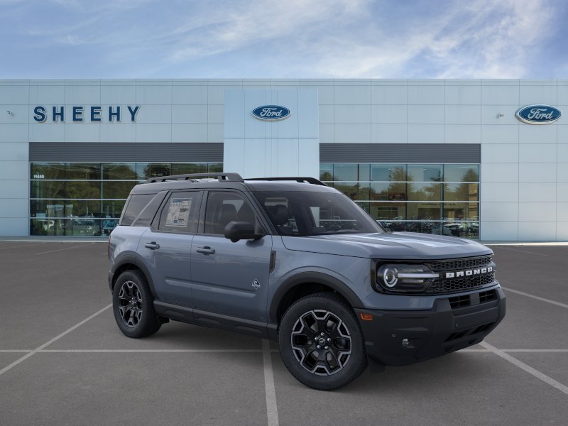 New 2025 Azure Gray Metallic Tri-Coat Ford Outer Banks image 30