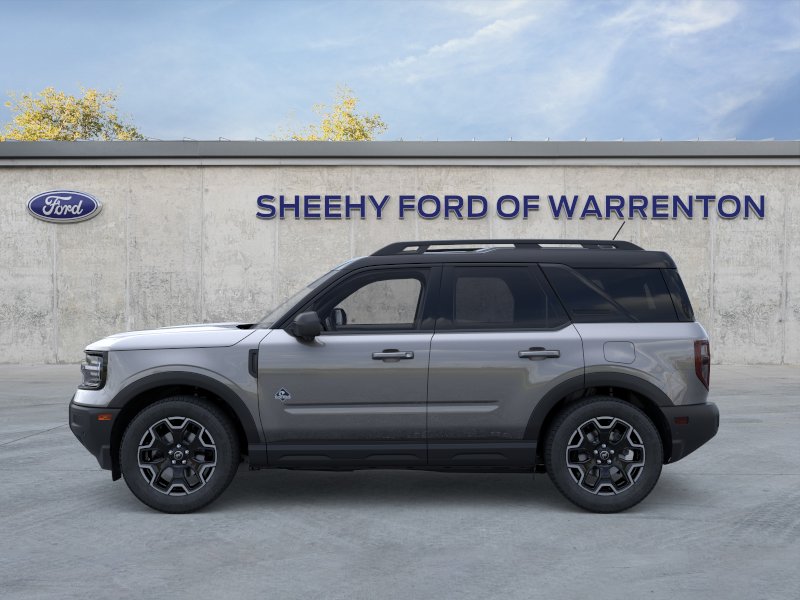 New 2025 Carbonized Gray Metallic Ford Outer Banks® image 4