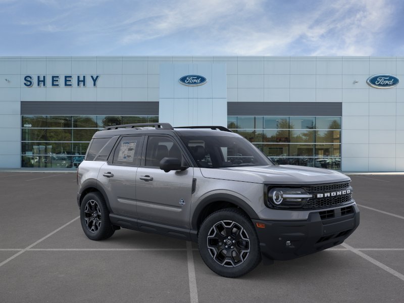 New 2025 Carbonized Gray Metallic Ford Outer Banks® image 7
