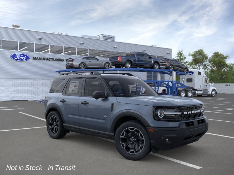 New 2026 Azure Gray Metallic Tri-Coat Ford Outer Banks image 24
