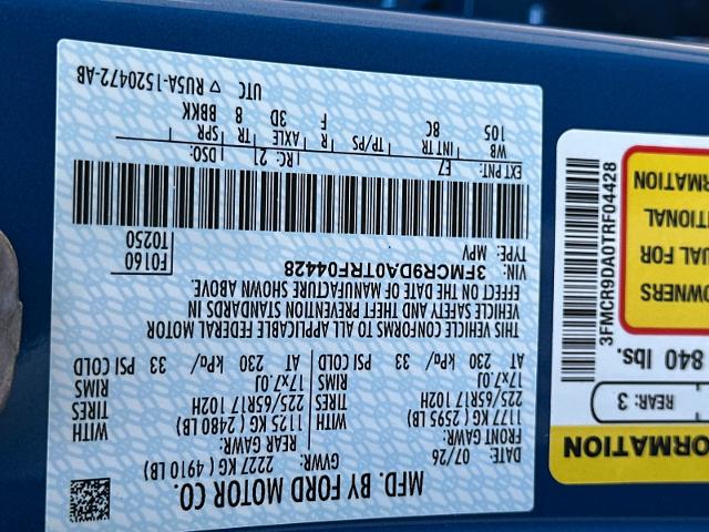 New 2026 Velocity Blue Metallic Ford Badlands® image 68