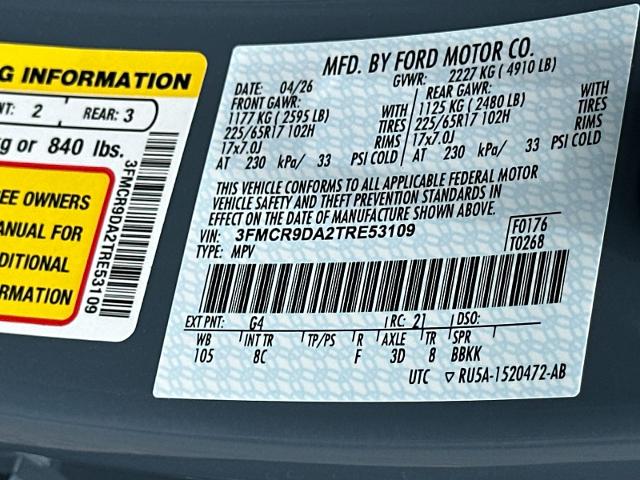 New 2026 Azure Gray Metallic Tri-Coat Ford Badlands® image 66