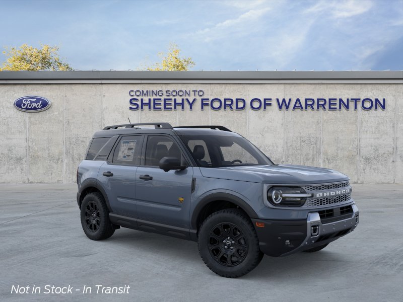 New 2026 Azure Gray Metallic Tri-Coat Ford Badlands image 24