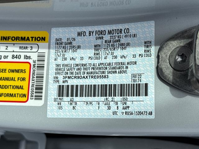 New 2026 Space White Metallic Ford Badlands® image 70