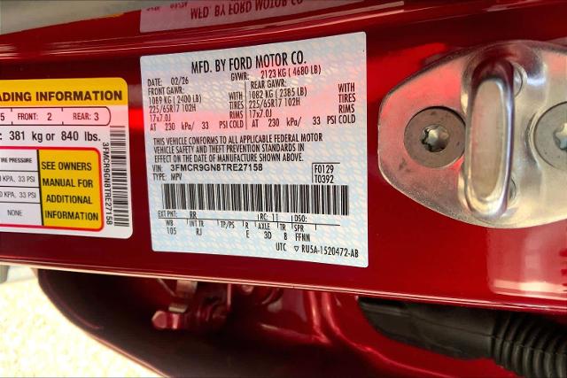 New 2026 Ruby Red Metallic Tinted Clearcoat Ford Heritage image 31
