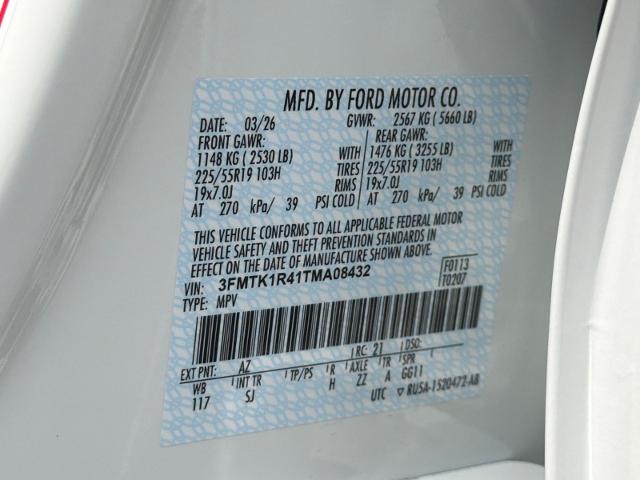 New 2026 Star White Metallic Tri-coat Ford Select image 68