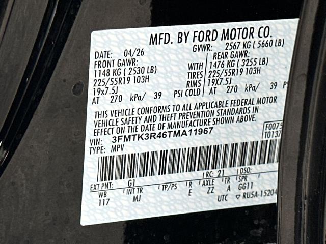 New 2026 Shadow Black Ford Premium image 34