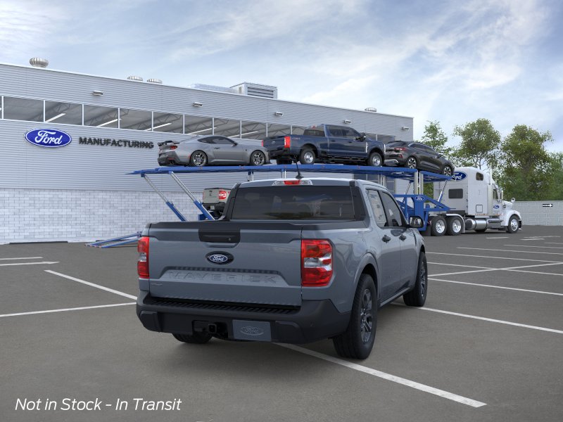 New 2026 Azure Gray Metallic Tri-Coat Ford XLT image 8
