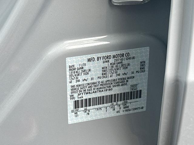 New 2026 Space White Metallic Ford XLT image 68