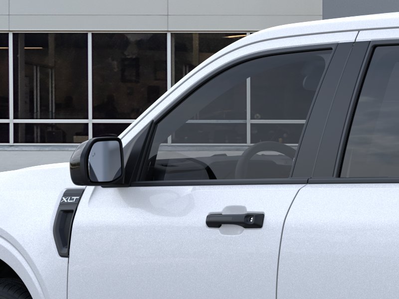 New 2025 Space White Metallic Ford XLT image 45