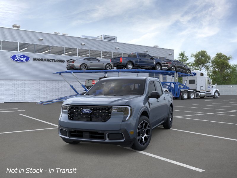 New 2026 Azure Gray Metallic Tri-Coat Ford Lariat image 26