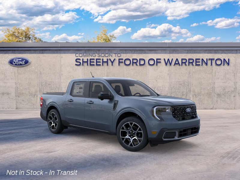 New 2026 Azure Gray Metallic Tri-Coat Ford Lariat image 2