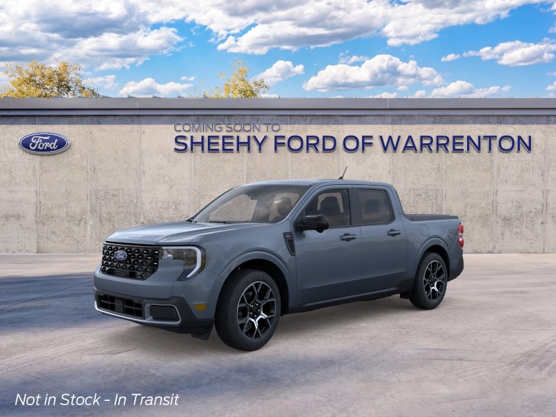 New 2026 Azure Gray Metallic Tri-Coat Ford Lariat image 3