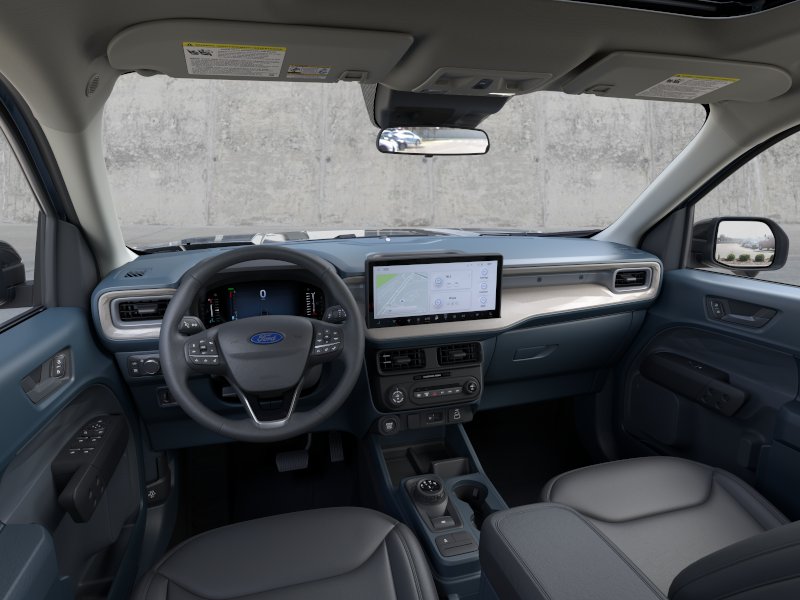 New 2026 Azure Gray Metallic Tri-Coat Ford Lariat image 33