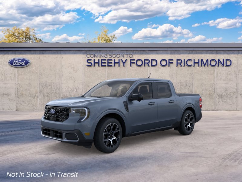 New 2026 Azure Gray Metallic Tri-Coat Ford Lariat image 3