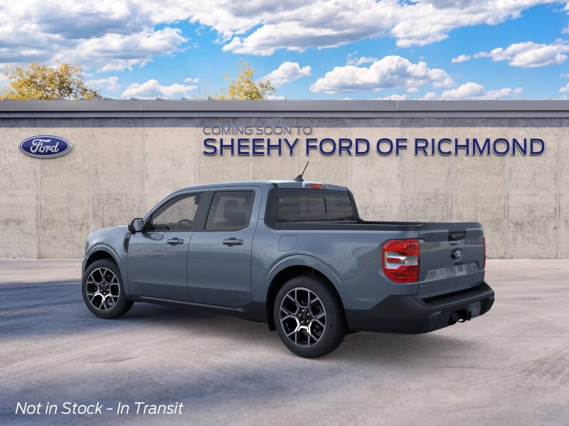 New 2026 Azure Gray Metallic Tri-Coat Ford Lariat image 6
