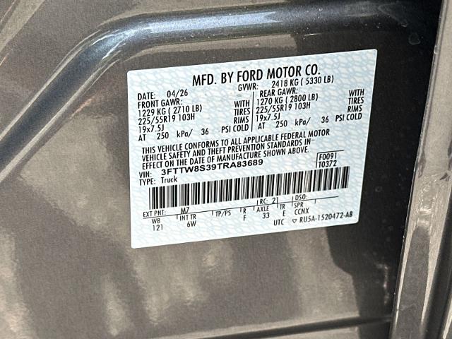 New 2026 Carbonized Gray Metallic Ford Lariat® image 35