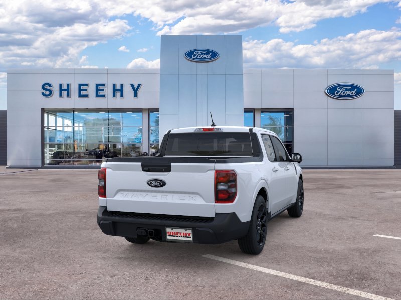 New 2025 Space White Metallic Ford Lariat® image 8