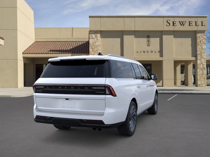 New Pristine White Metallic Tri-Coat 2026 Lincoln Navigator L